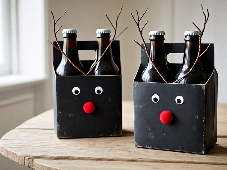 Bottiglie personalizzate per Natale