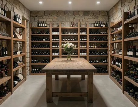 Elegante cantina per la casa