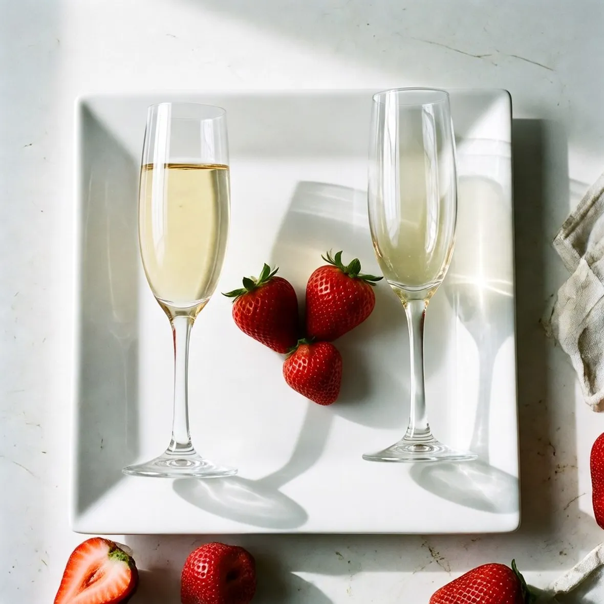 Fragole e champagne