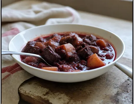 Spezzatino al vino rosso