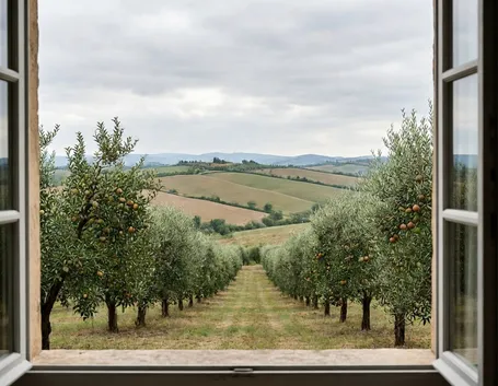 Il panorama di Capalbio