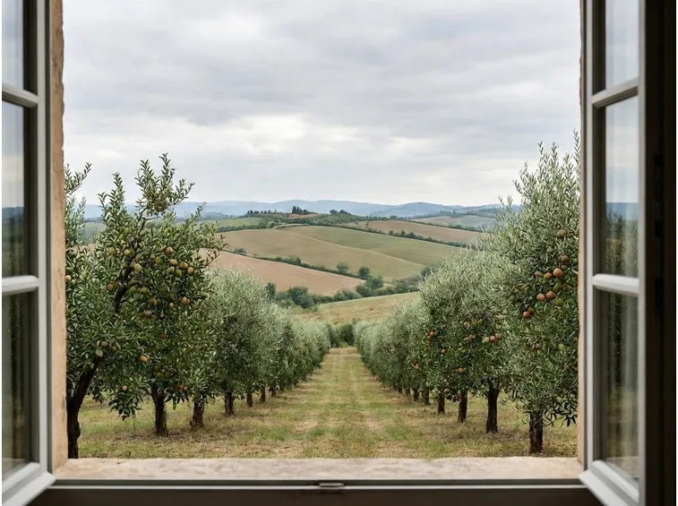 Il panorama di Capalbio