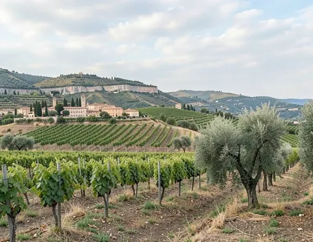 Il dolce panorama delle Colline Lucchesi