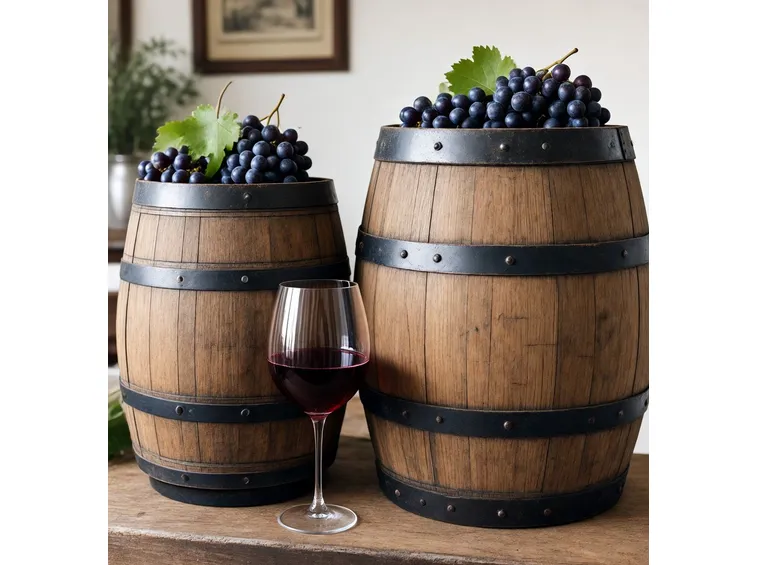 botti di vino rosso