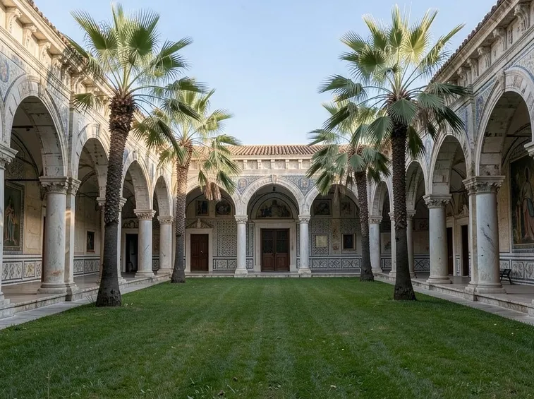 Uno scorcio di Monreale